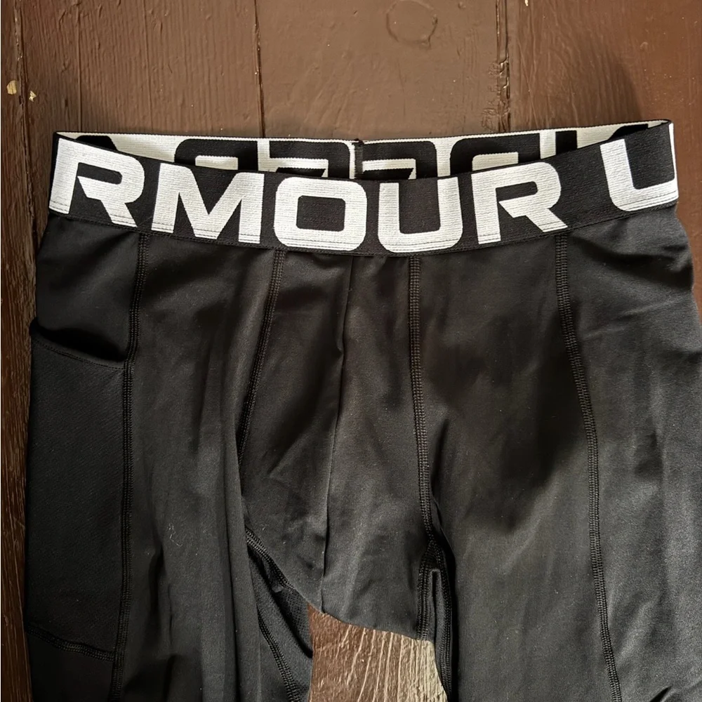 Under Armour Thermal Black Leggings - Picture 2 of 5